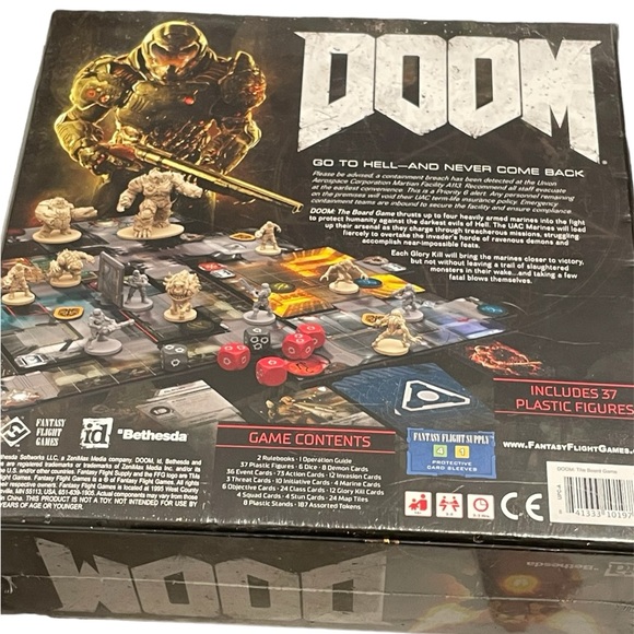 Sealed, brand new Doom tabletop board game - Picture 3 of 4